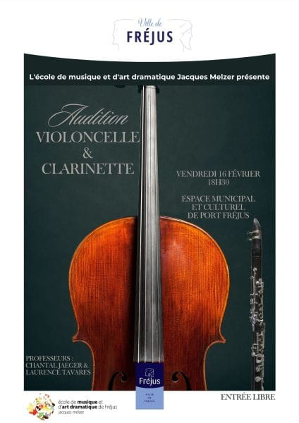 Audition violoncelle & clarinette