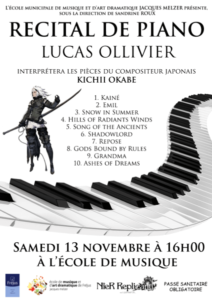 Récital de piano – Lucas Ollivier