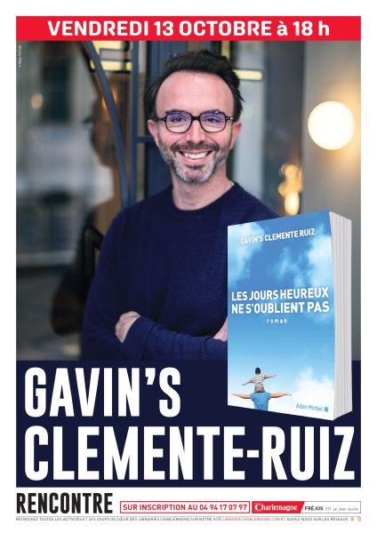 Séance de dédicace Gavin’s Clemente Ruiz