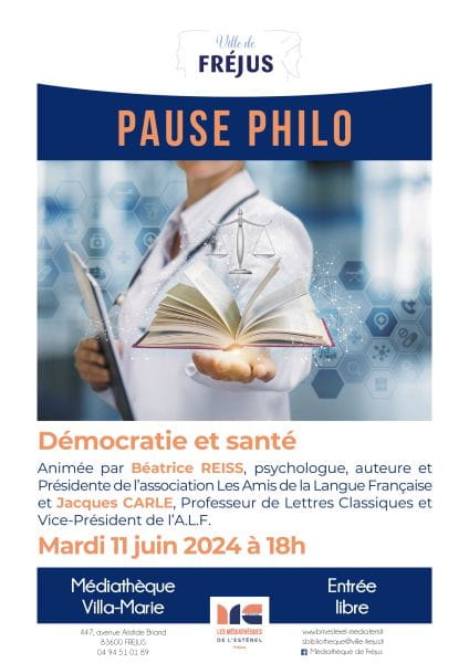 Pause philo « Démocratie et santé »