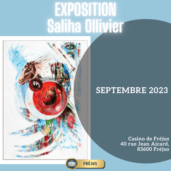 Vernissage de l’exposition Saliha Ollivier