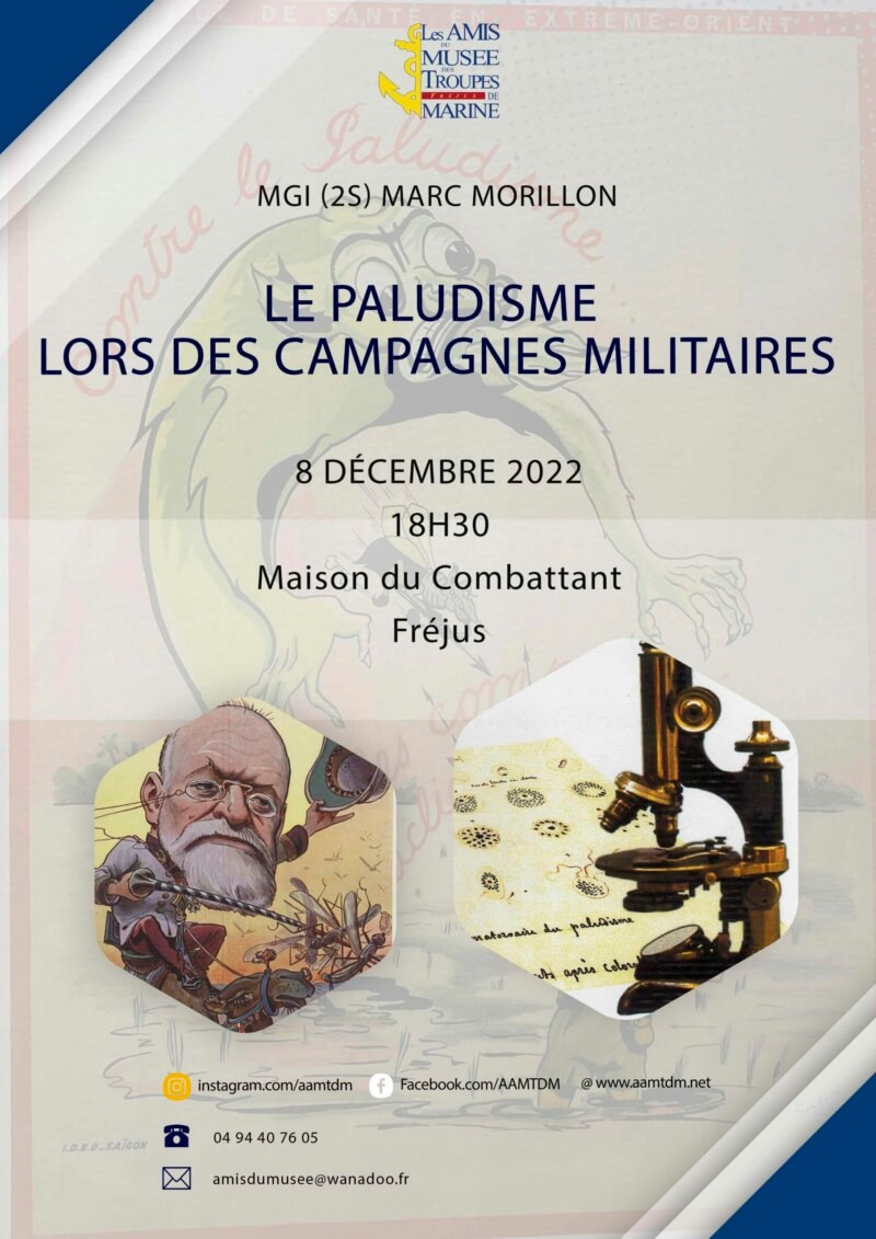 Conférence « le paludisme lors des campagnes militaires »
