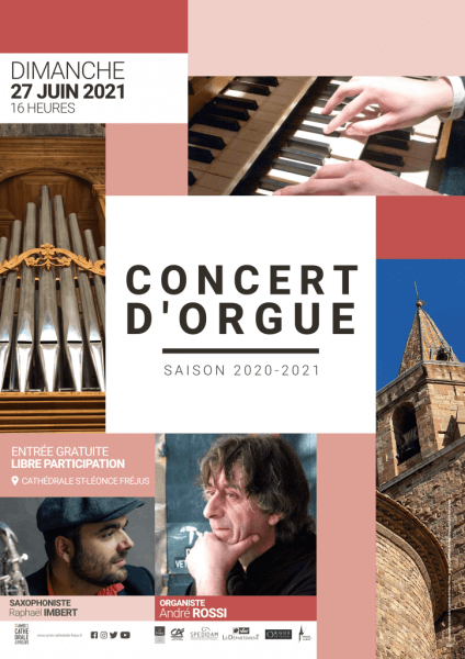 Concert de clôture saison 2020-2021 d’orgue