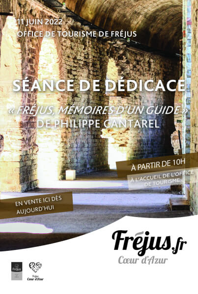 Séance de dédicace « Fréjus, mémoires d’un guide »