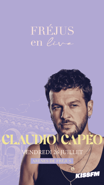 Fréjus en live – Claudio Capéo