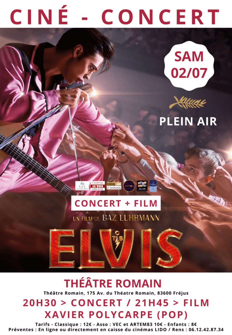 Cinéma de plein air « ciné-concert Elvis »