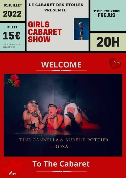 Spectacle « Welcome to the cabaret »